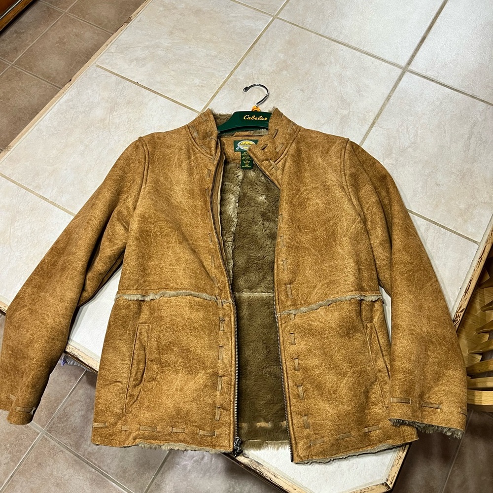 Cabela's Brown Teddy Jacket for Women
